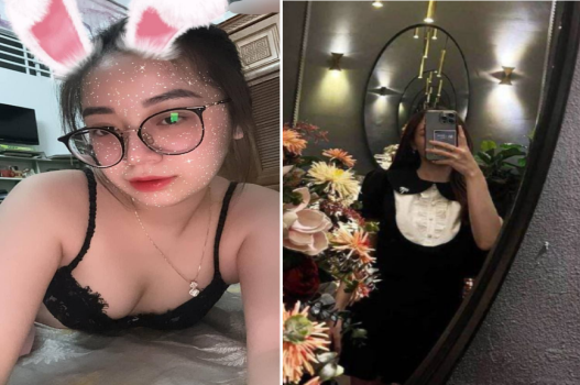 Anh cứ chịch em còn em hít bóng cười vui vẻ