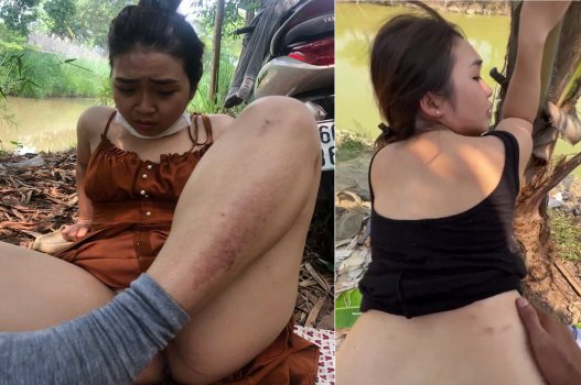 Sex vụng trộm với vợ bạn bên sông hồi hộp